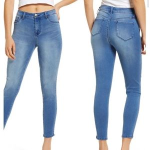1822 Denim Butter High Waist Ankle Skinny Jeans NWT